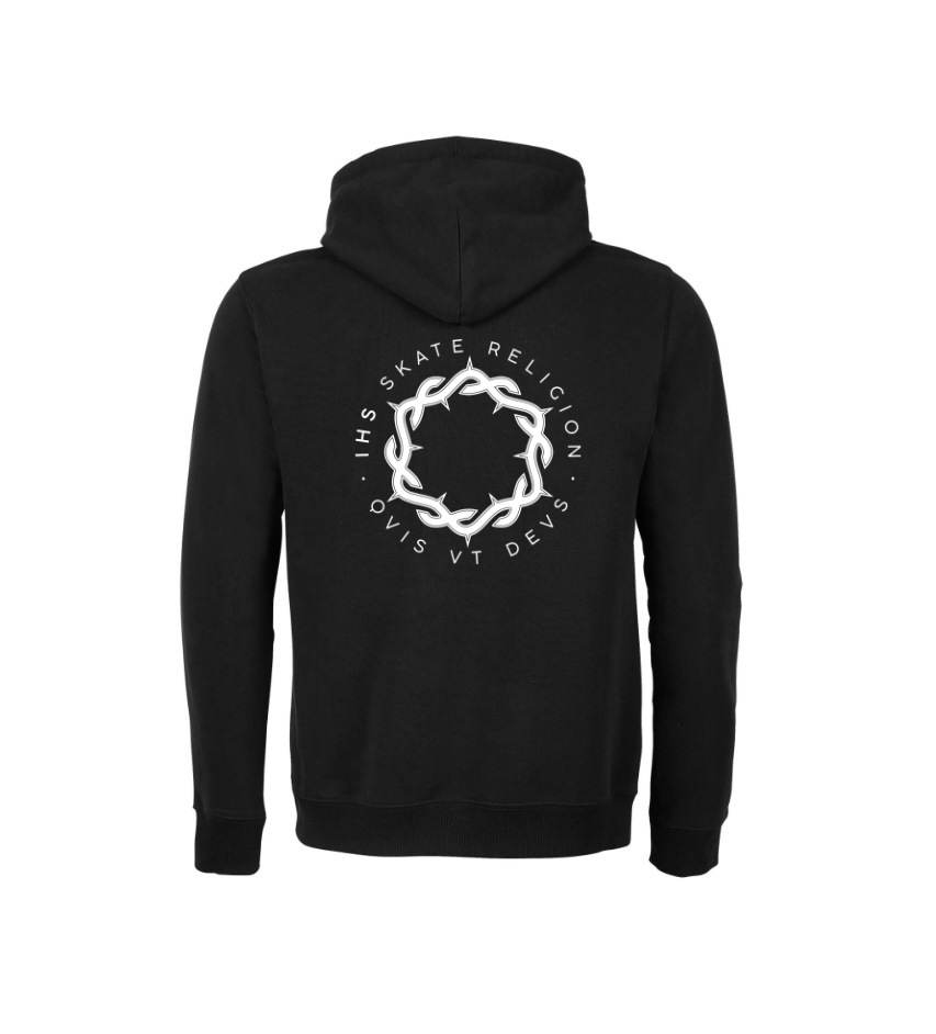 Sudadera Negra 'Qvis Vt Devs'