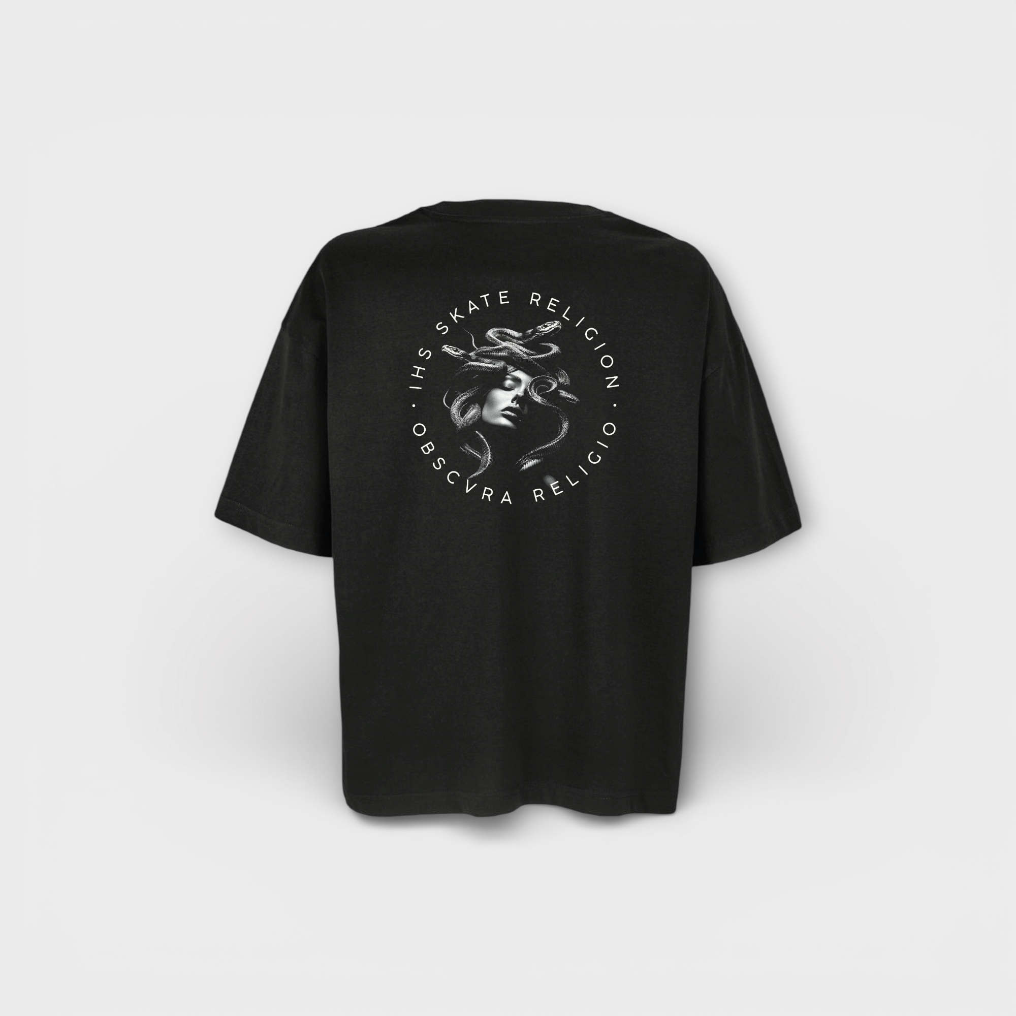 Camiseta Boxy Medusa — IHS Skate Religion