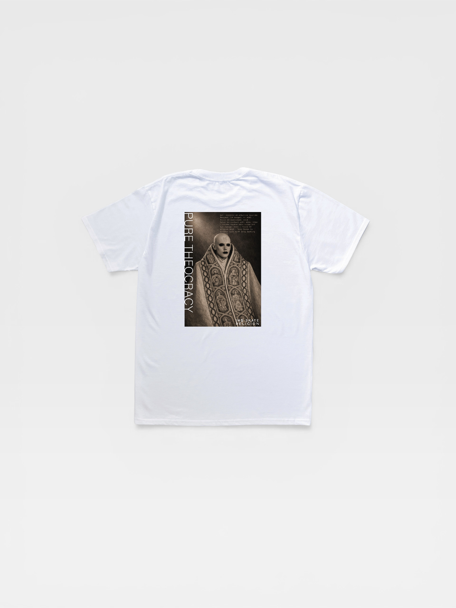 Camiseta Pure Theocracy — IHS Skate Religion