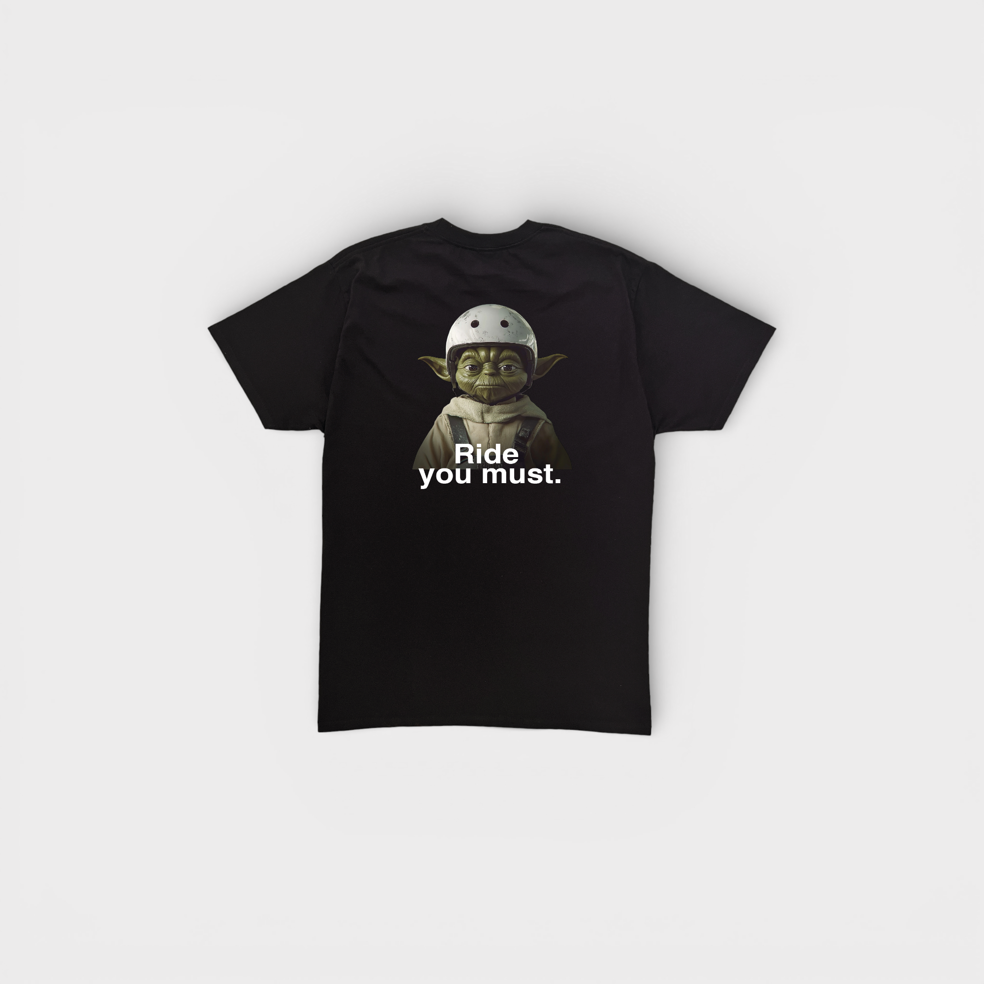 Camiseta Yoda Niños — Negra — IHS Skate Religion