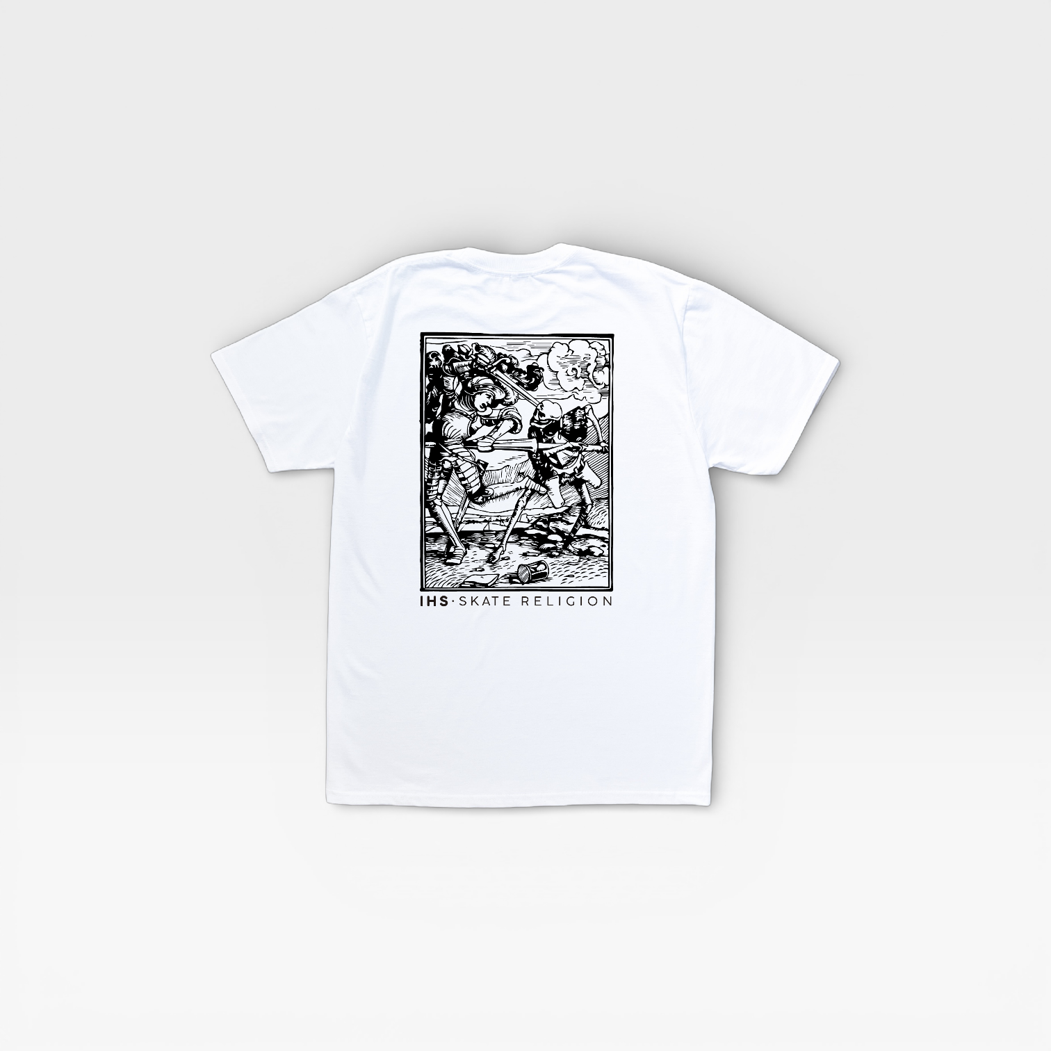 Camiseta Der Ritter Blanca — IHS Skate Religion