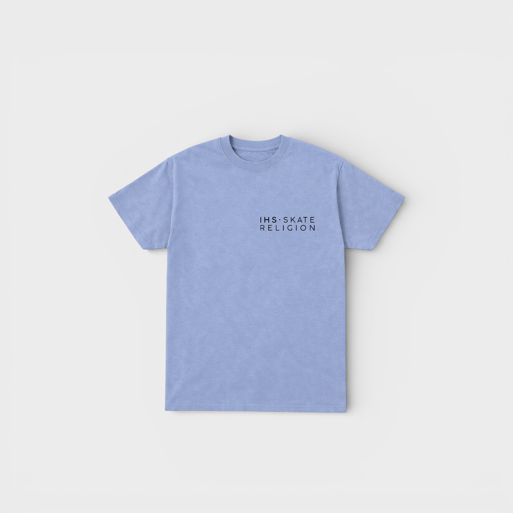 Camiseta Iconic Crown Azul — IHS Skate Religion