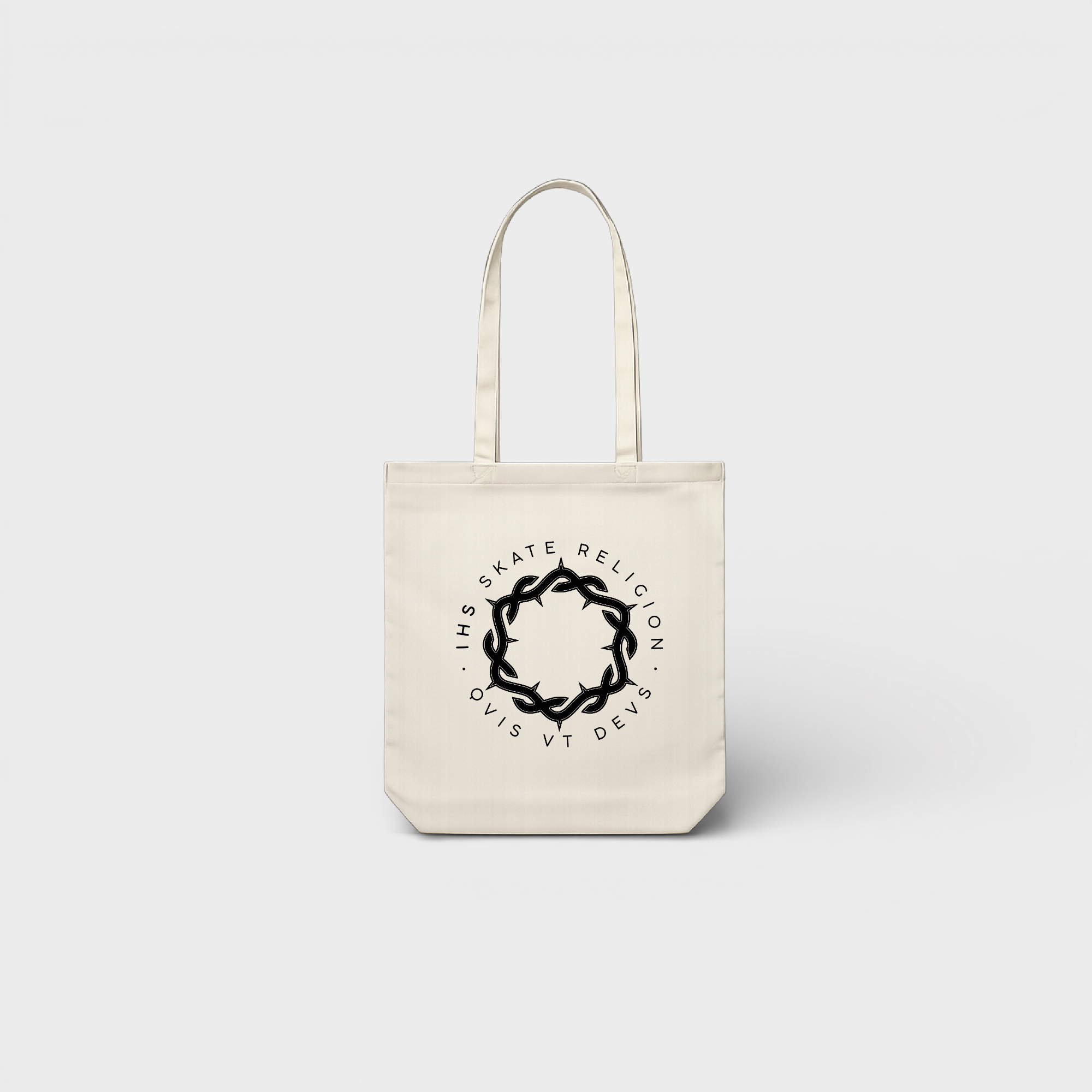 Bolsa de Compra Iconic Crown — Natural — IHS Skate Religion