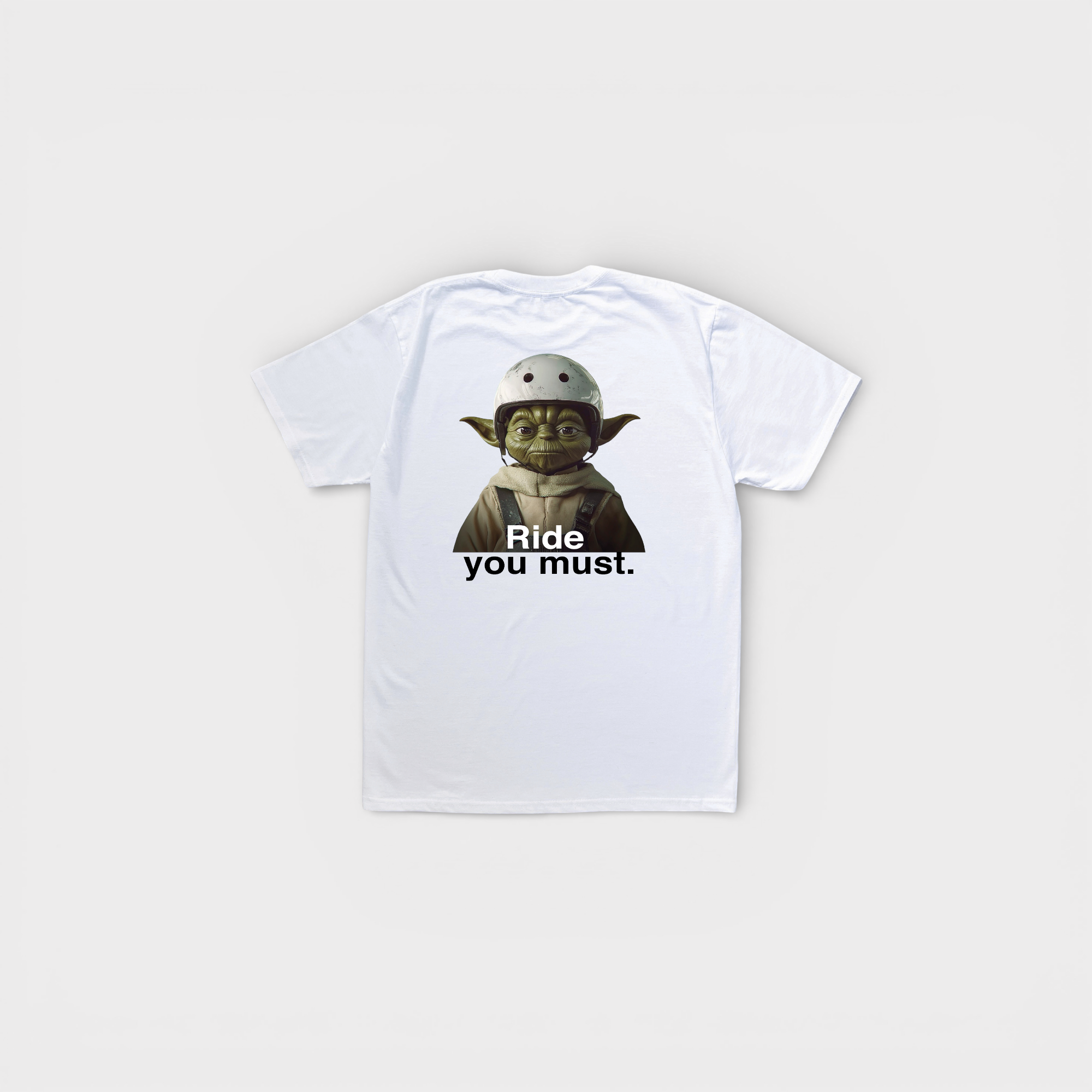 Camiseta Yoda Niños — Blanca — IHS Skate Religion