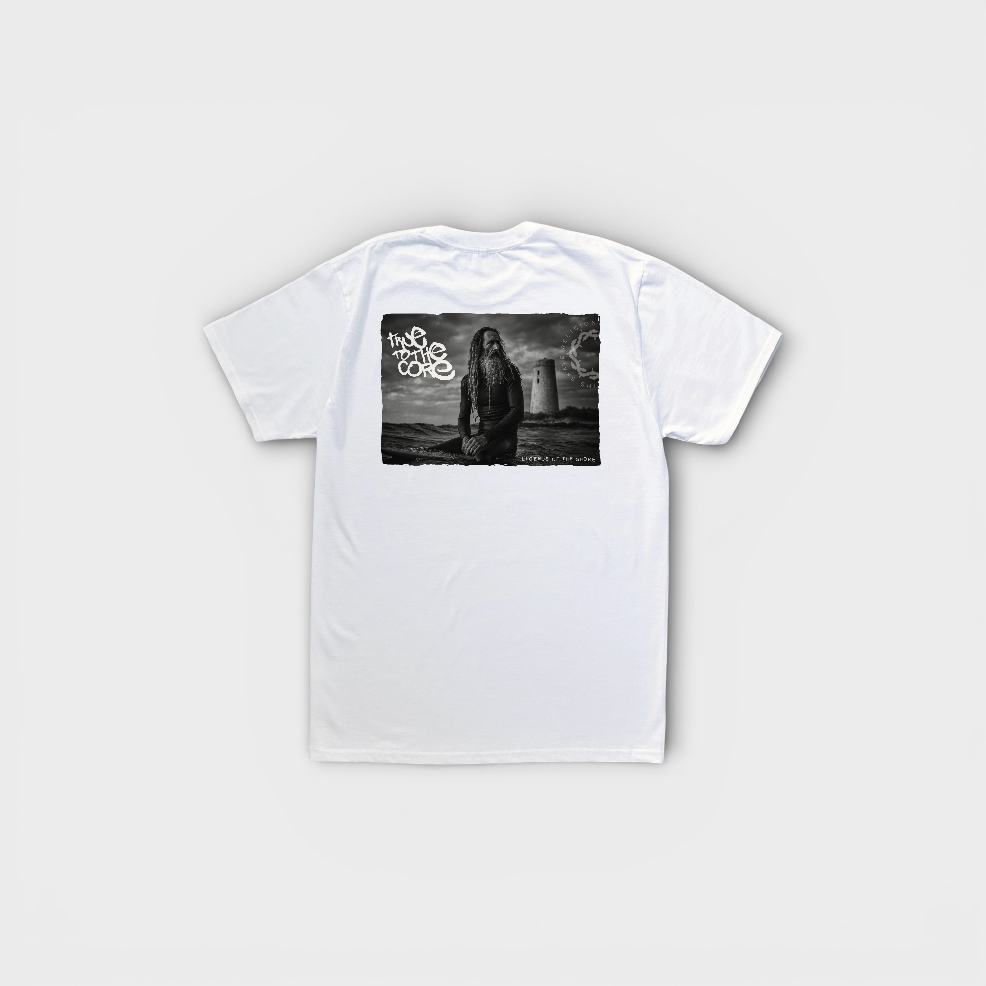 Camiseta True to the Core — IHS Skate Religion