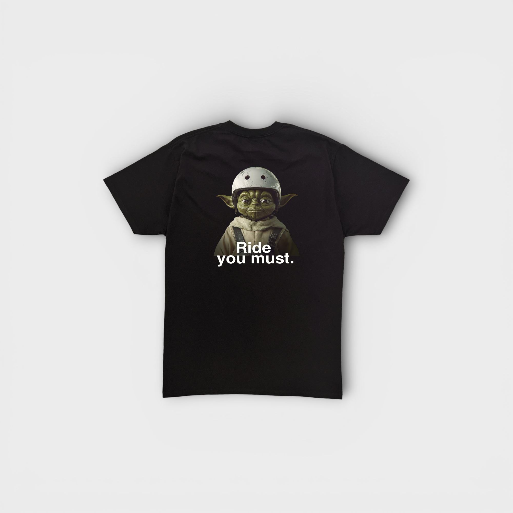 Camiseta Yoda Niños — Negra — IHS Skate Religion