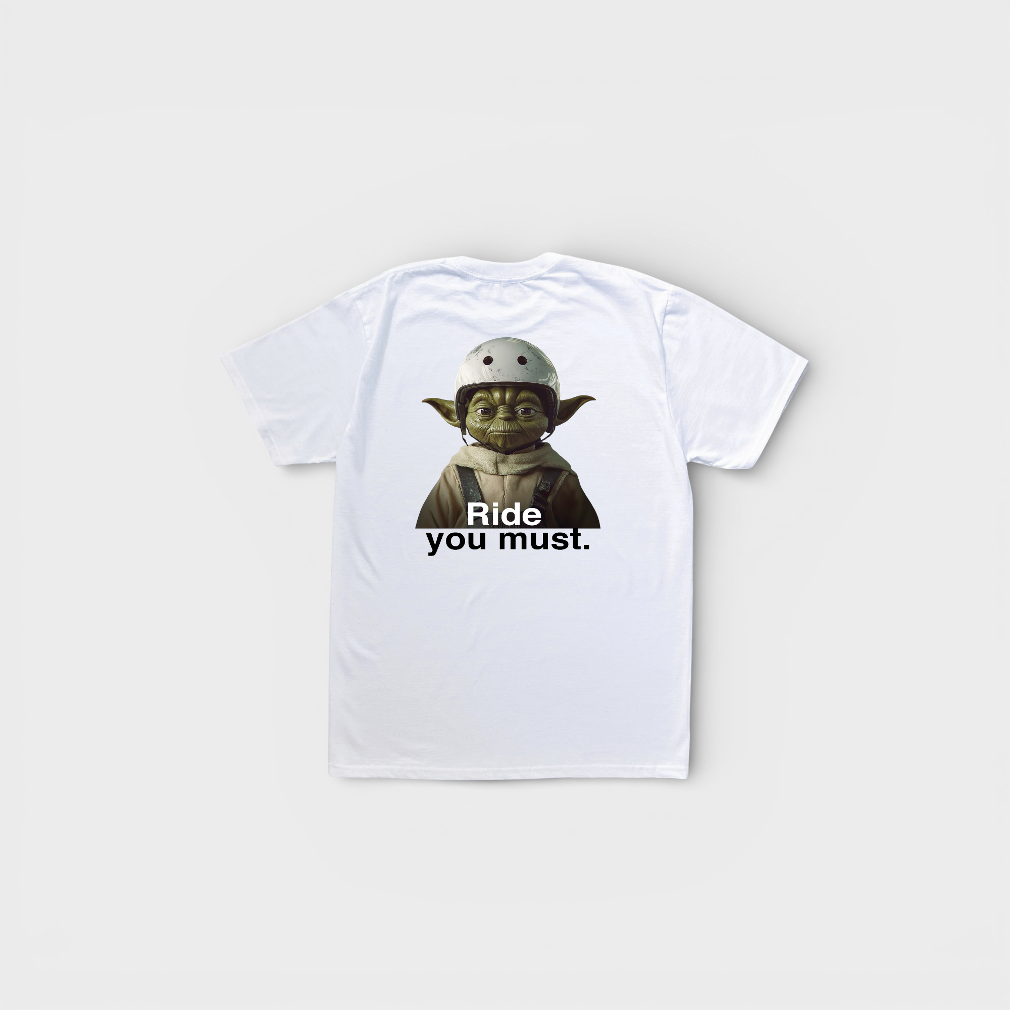 Camiseta Yoda Niños — Blanca — IHS Skate Religion