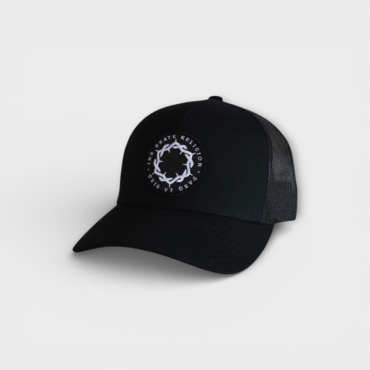 Gorra Trucker con Logo Clásico Bordado