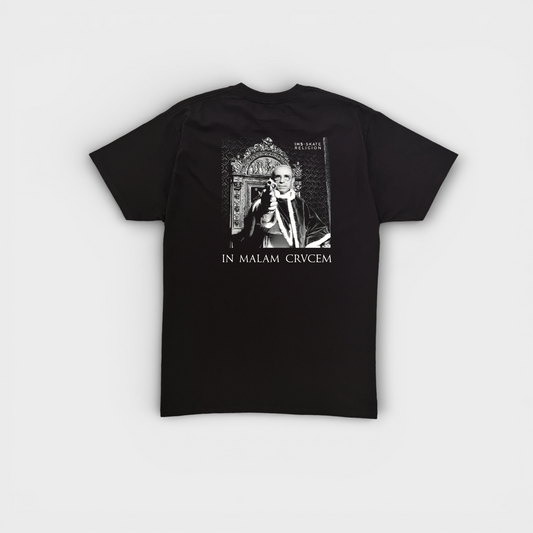 Black 'In Malam Crucem' Tee