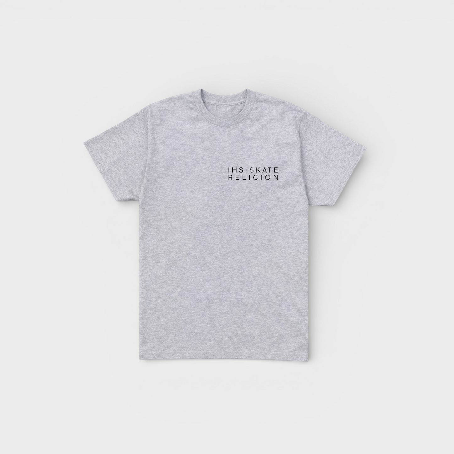 Grey Iconic ‘Qvis Vt Devs’ Tee