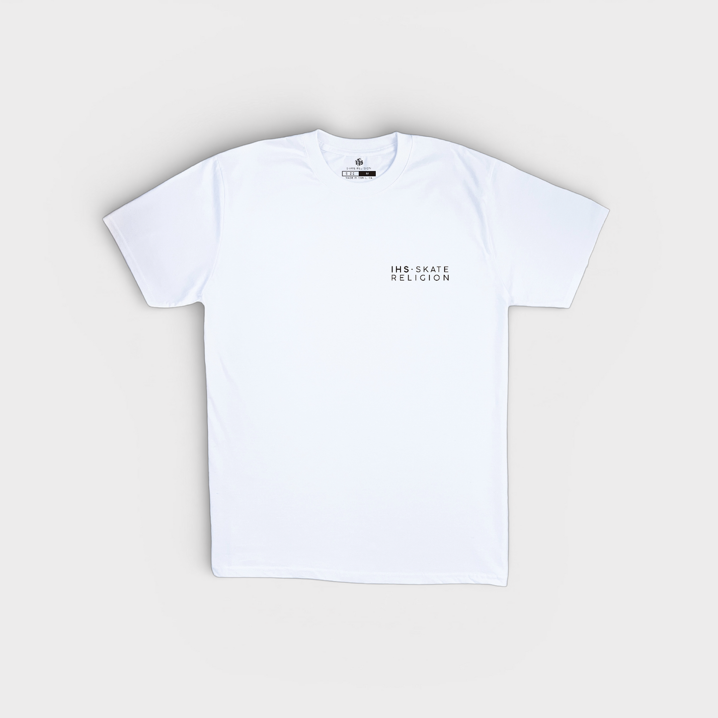 White 'In Malam Crucem' Tee